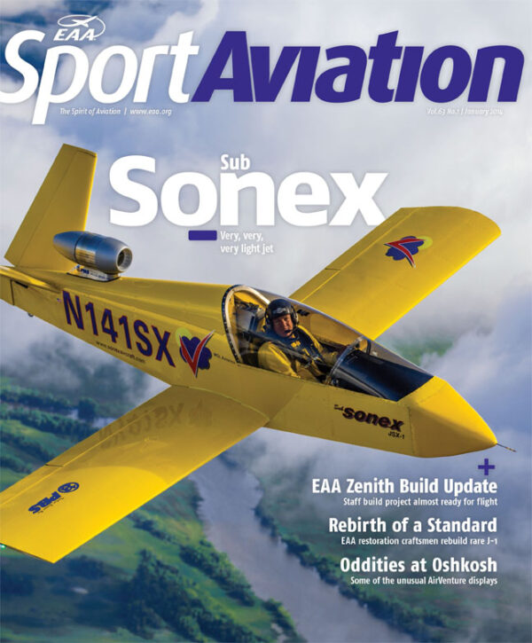 EAA Sport Aviation Magazine “Out of the Box Flight Report on the